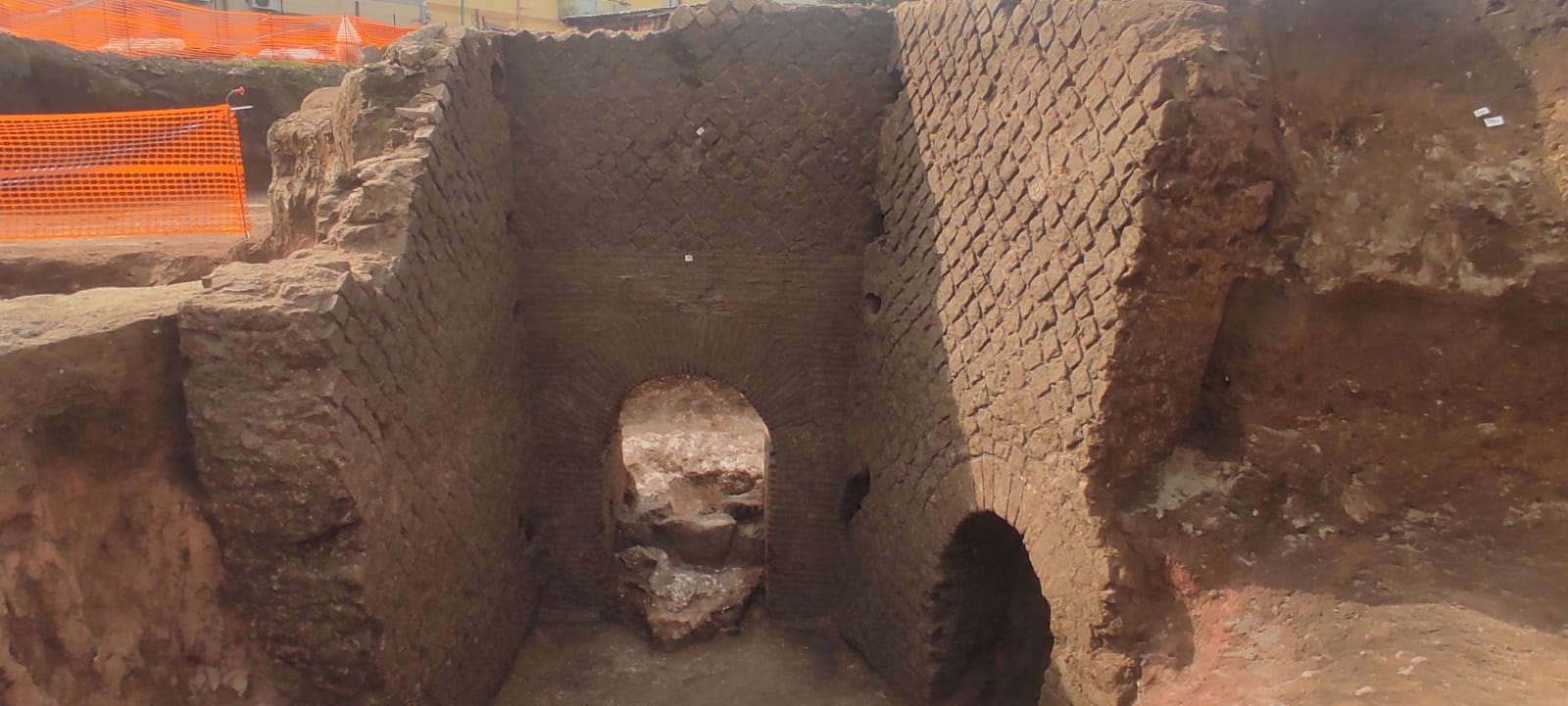 La Soprintendenza Archeologia belle arti e paesaggio per le province di Caserta e Benevento presenta la fornace di età romana in opera reticolata a San Prisco